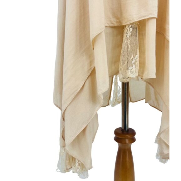 RARE Free People Pieced Together Mini Slip Dress| Boho Indie Sleaze Fairy Grunge - Picture 6 of 16